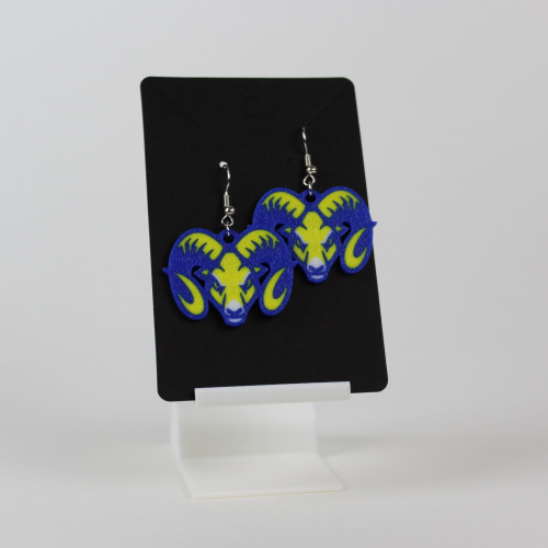 Rams Mascot Earrings