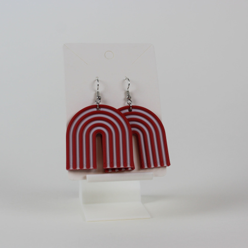 Razorbacks Rainbow Earrings