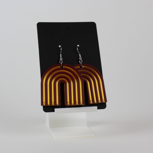 Wolves Rainbow Earrings