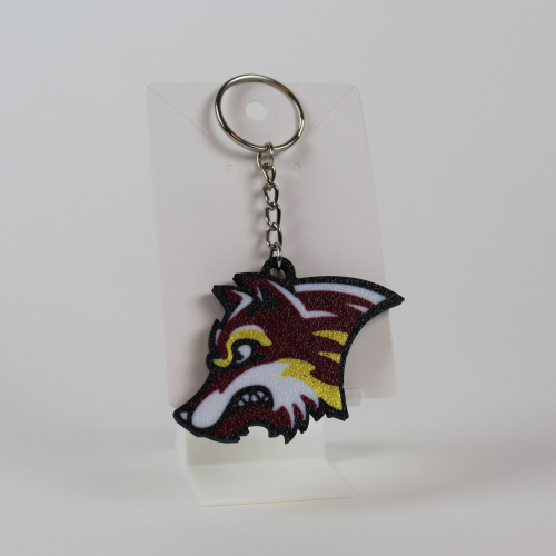 Wolves Mascot Keychain