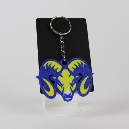 Rams Mascot Keychain